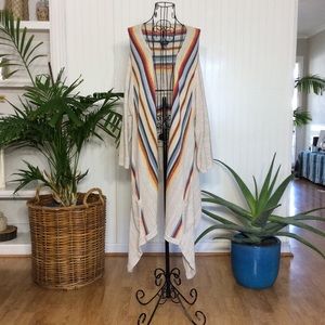 Torrid Striped Cardigan Sweater Size 3